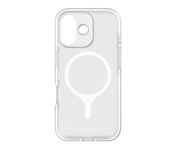 Decoded DropTec Transparent Backcover, iPhone 17, Frosted White - 1359050 - zdjęcie